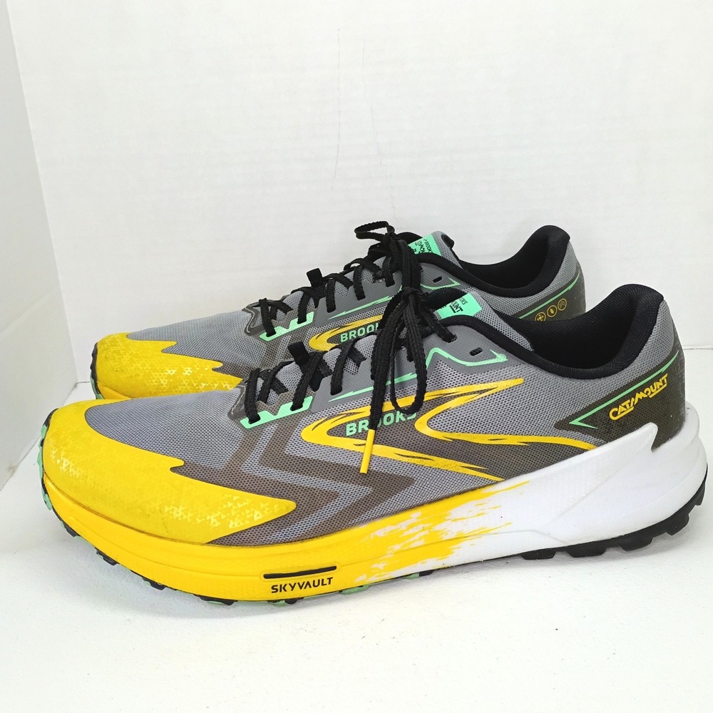 Brooks Catamount 3 Trail Running Shoes Men's size 15 - Picture 2 of 10